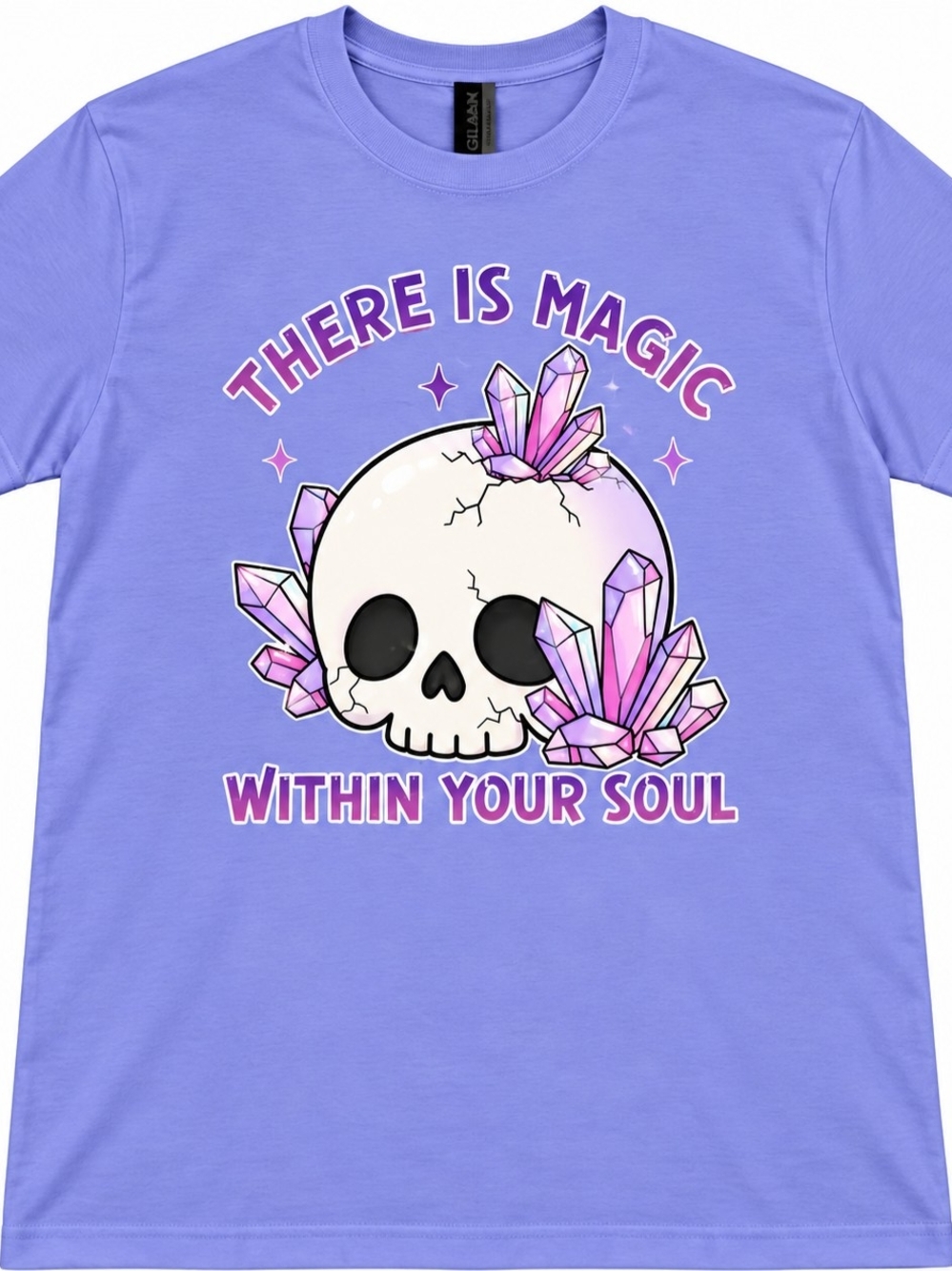 Kids 'There Is Magic Within Your Soul' Lavender Graphic Tee